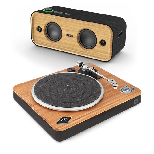 Stir It Up Wireless Turntable & Get Together 2 XL Bluetooth Speaker Bundle